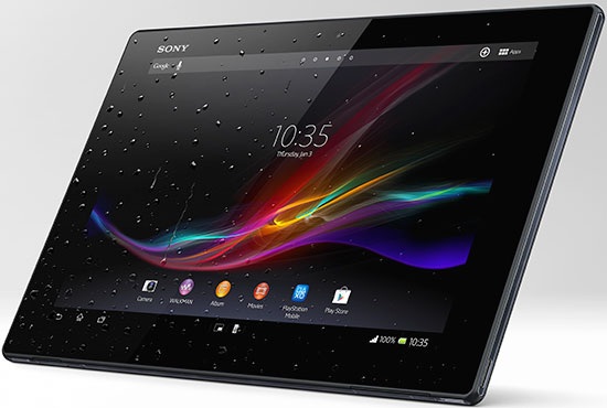 Graph for REVIEW: Sony Xperia Z Tablet
